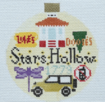 Mopsey Designs - The Book Canvas - Stars Hollow